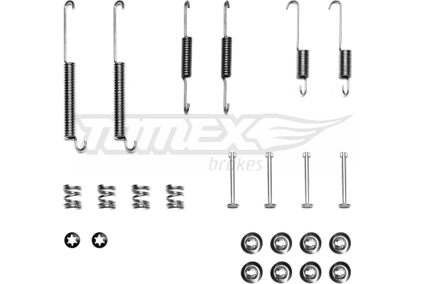 Sada príslużenstva brzdovej čeľuste TOMEX Brakes